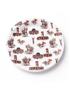 Texas Tech "Toile" 9" 20 Pack Paper Plates