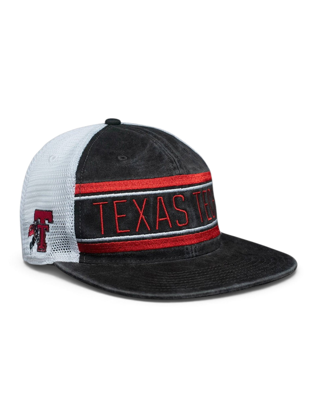 Top of the World Texas Tech Red Raiders "Dust" Vault Logo Flatbill Snapback Cap – Side view