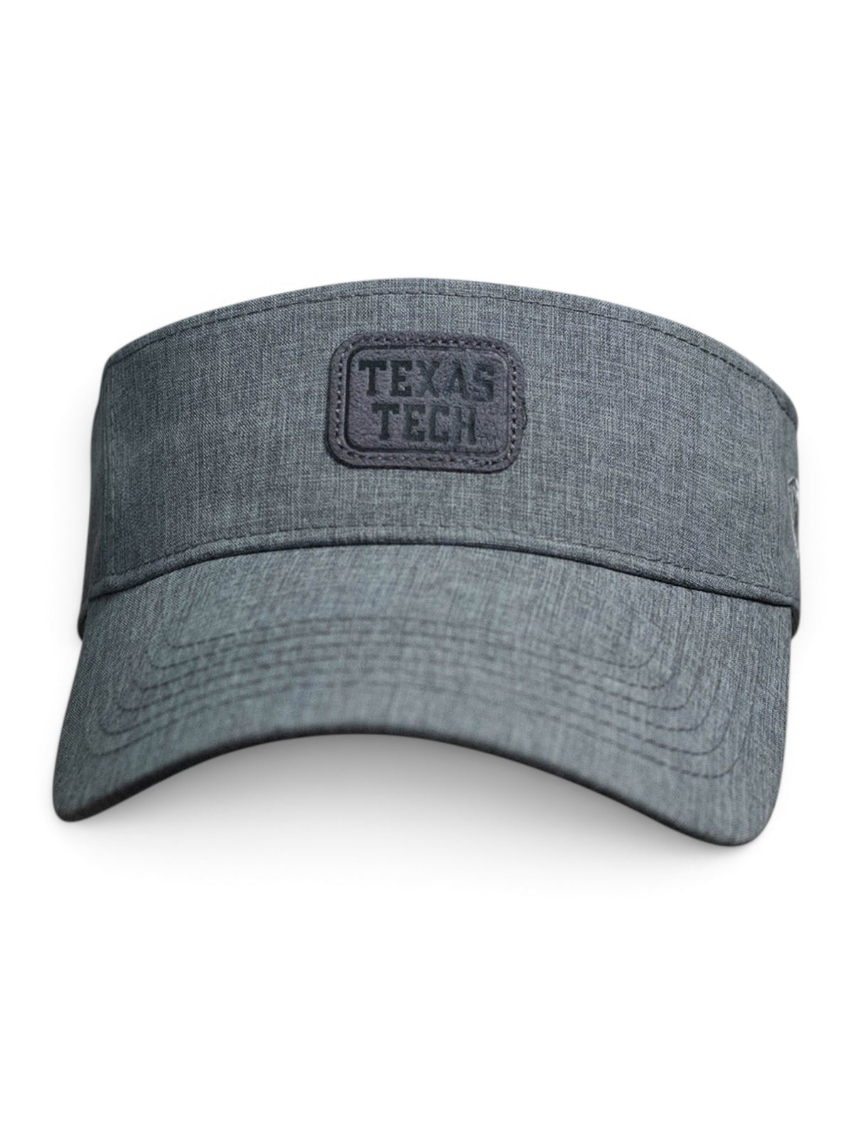 Top of the World Texas Tech Red Raiders "Swing" Grey Adjustable Visor – Side view