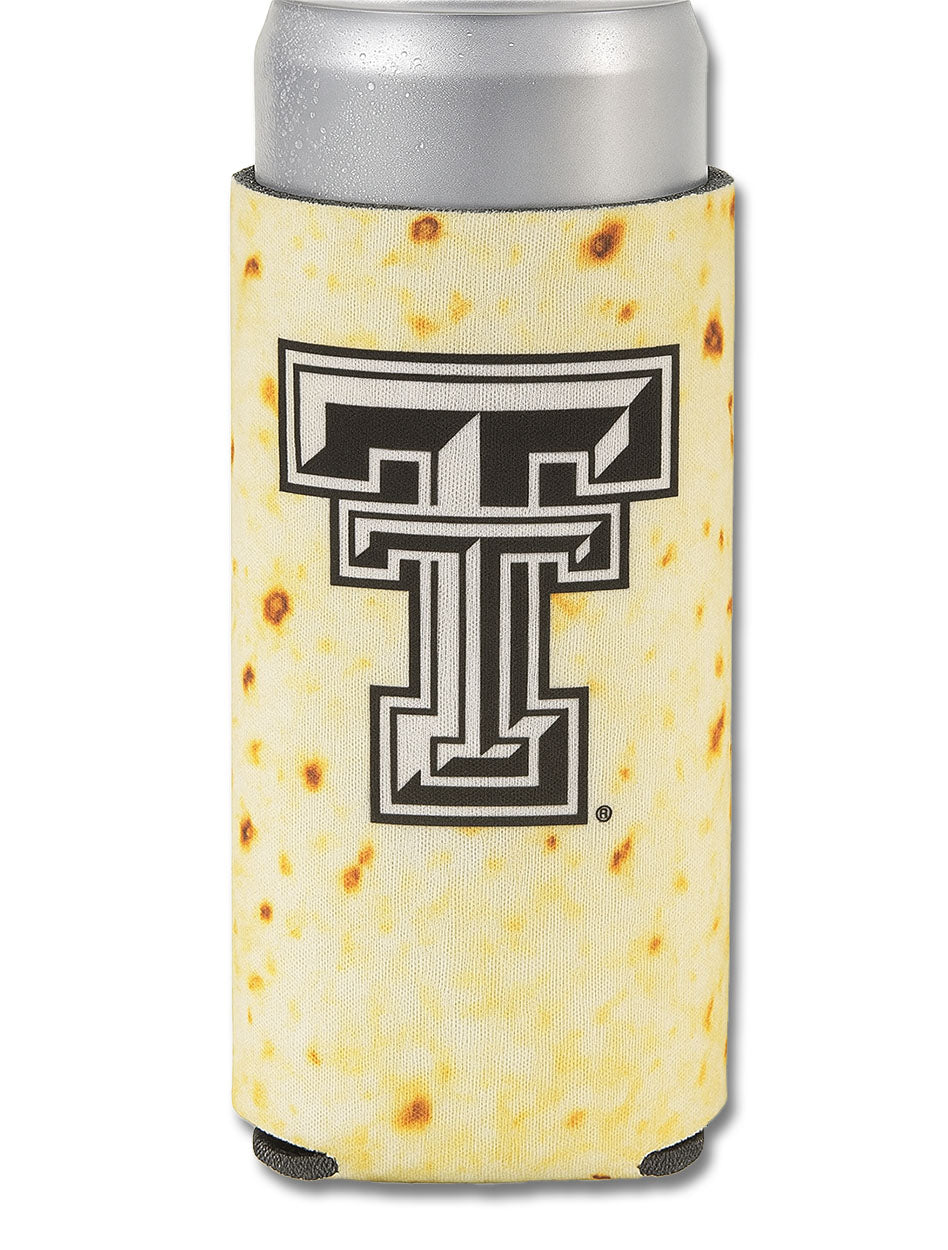 Texas Tech Double T "Tortilla" Slim Can Cooler