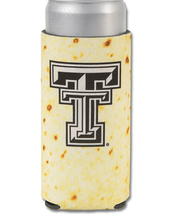 Texas Tech Double T "Tortilla" Slim Can Cooler