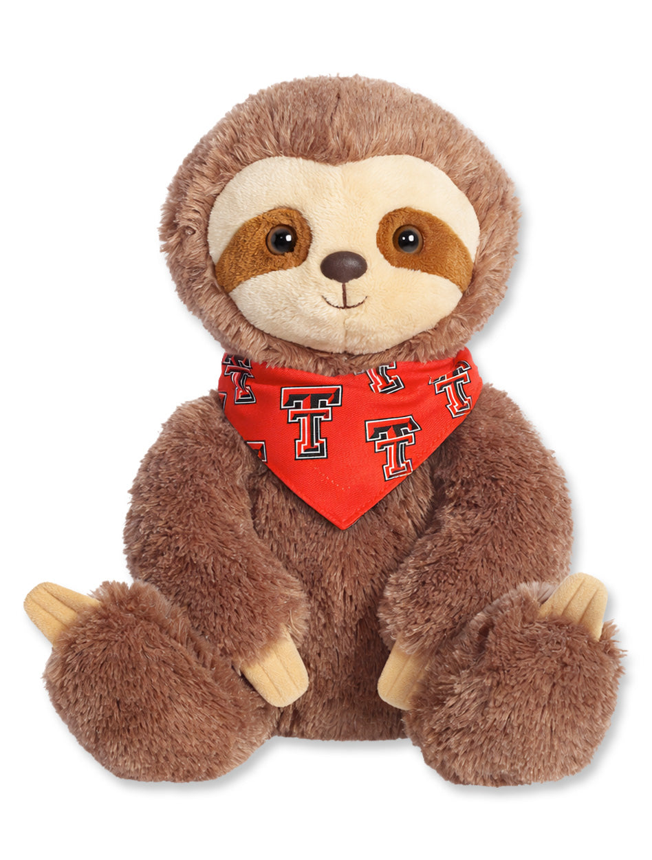 Texas Tech 14" Sloth Stuffed Animal