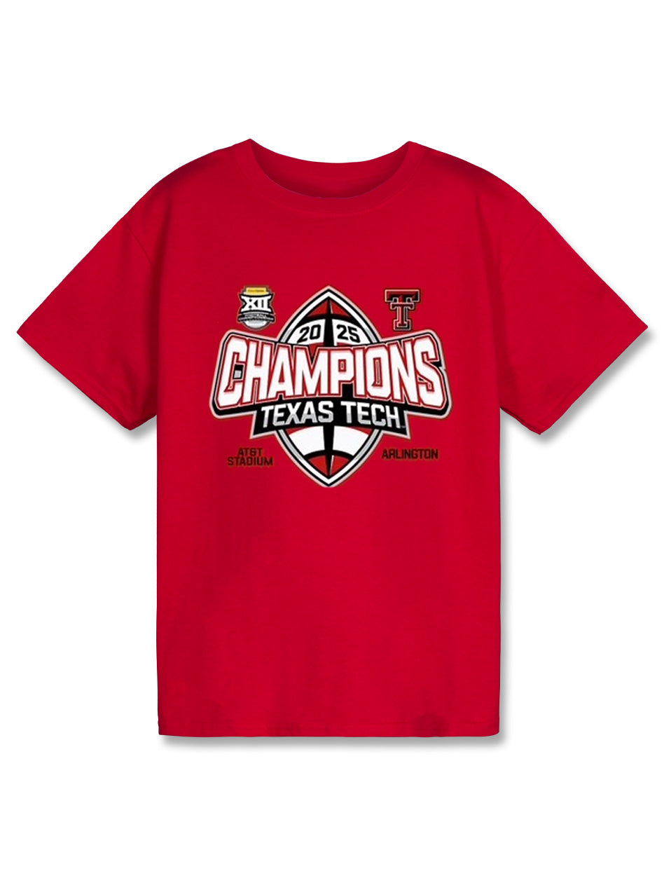 Texas Tech Big 12 CHAMPS - YOUTH - Turn Key - RED