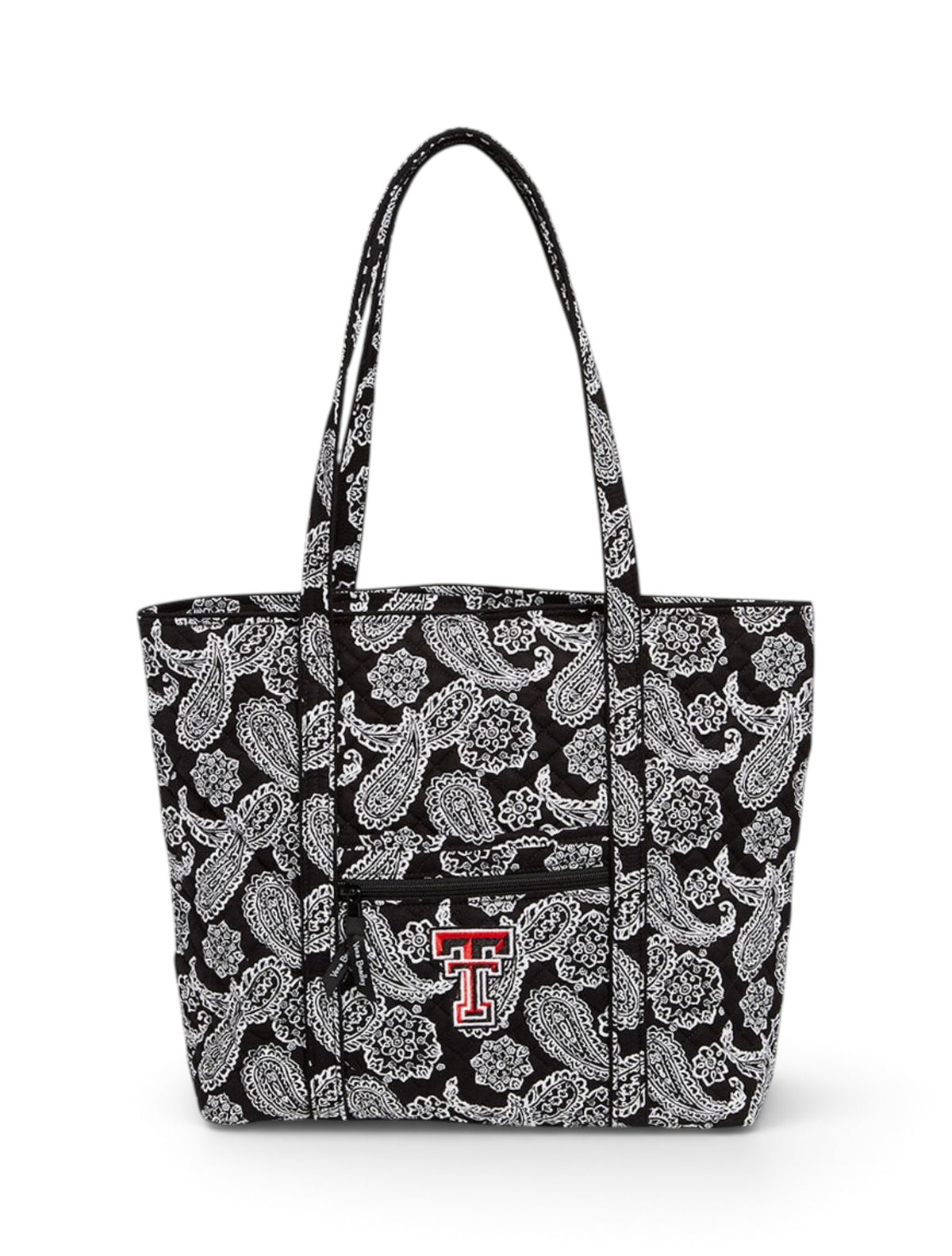 Vera Bradley Texas Tech Red Raiders Paisley Tote – Front view