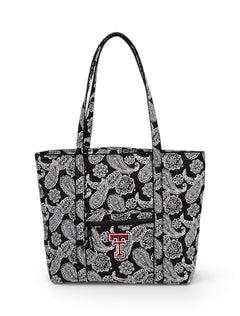 Vera Bradley Texas Tech Red Raiders Paisley Tote – Front view