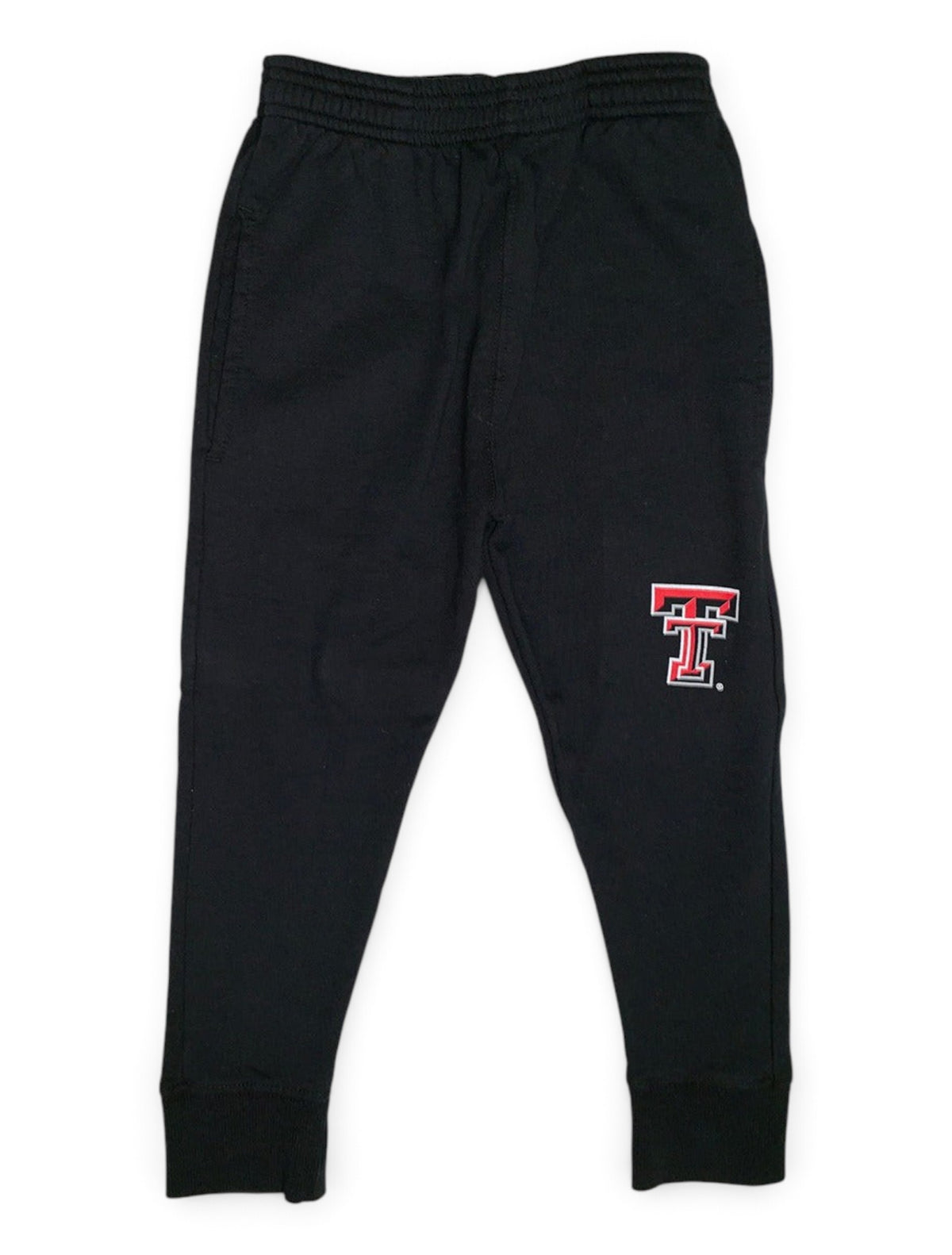 Wes & Willy Texas Tech Red Raiders TODDLER Fleece Jogger Pants – Front view
