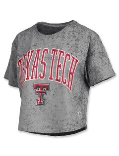 Texas Tech "New Zealand" Sun Wash Crop Top