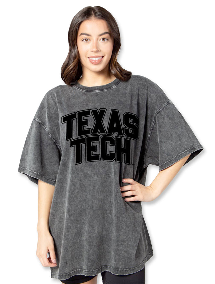 Texas Tech "Stretched Serif" The Band Tee