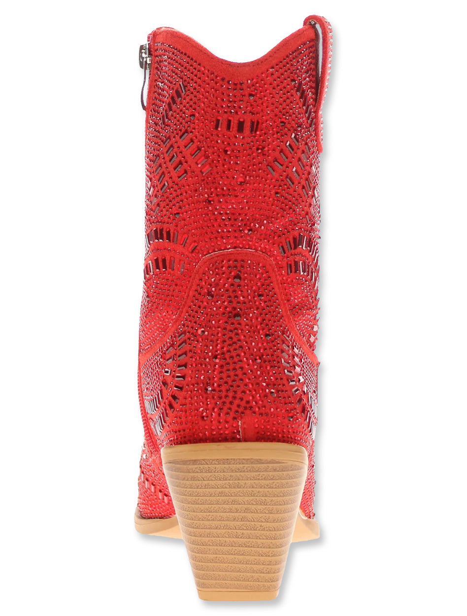 Vaccari "Sadie" Rhinestone Bootie