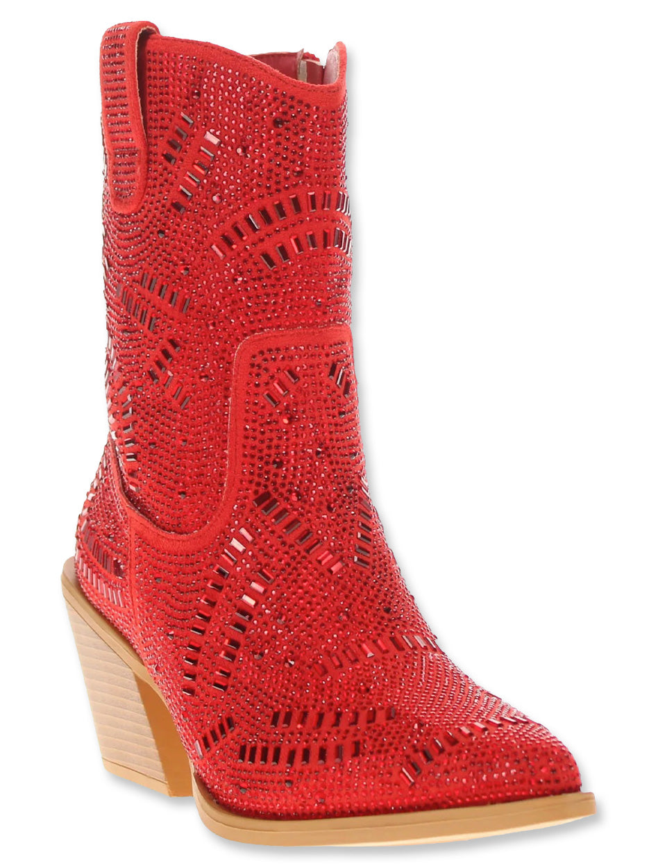 Vaccari "Sadie" Rhinestone Bootie