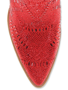 Vaccari "Sadie" Rhinestone Bootie