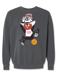 Texas Tech Livy Lu "Jammin' Both Ways" Crewneck Sweatshirt