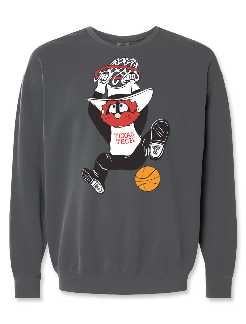 Texas Tech Livy Lu "Jammin' Both Ways" Crewneck Sweatshirt