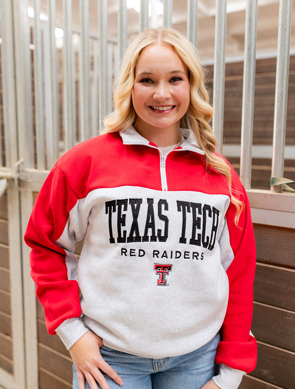 Texas Tech Zoozatz Huddle Quarter Zip
