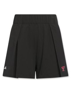 Adidas Texas Tech Golf Women's Go-To Pleated Shorts
