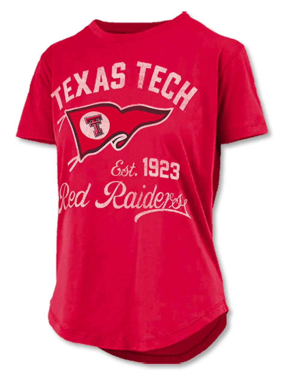 Texas Tech "Old Standard" Rounded Bottom T-Shirt