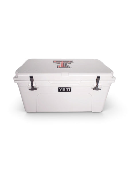 Yeti Texas Tech Red Raiders Tundra 65 Cooler – Front view