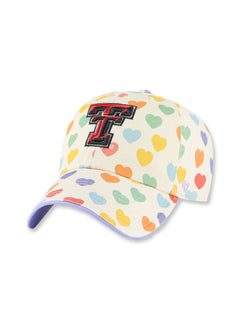 47 Brand Texas Tech Double T "Natural Delight" Hearts Youth Cap