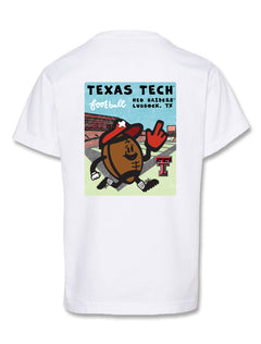 Texas Tech "Football Toon Sports" YOUTH Comfort T-Shirt
