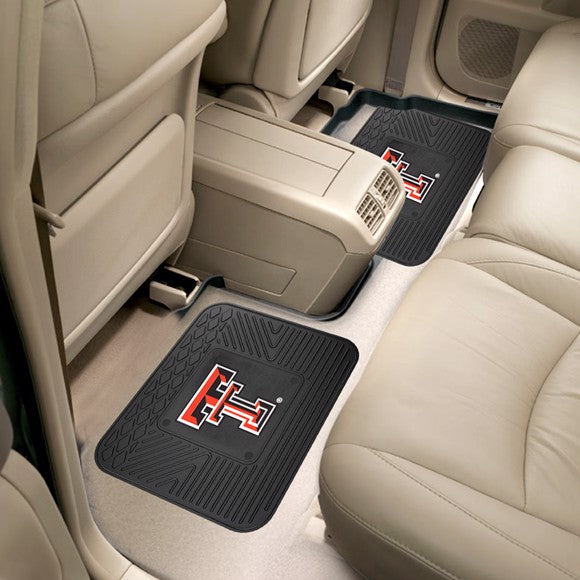 Texas Tech Red Raiders 2 Piece Utility Car Mat
