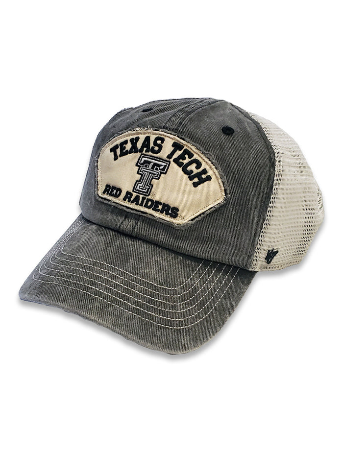 47 Brand Texas Tech Distressed Patch "Denali" Snapback Adj. Cap