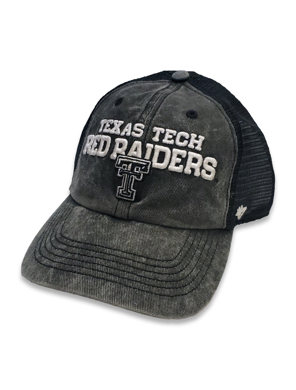 47 Brand Texas Tech Red Raiders Double T "Drumline" Snapback Adj. Cap