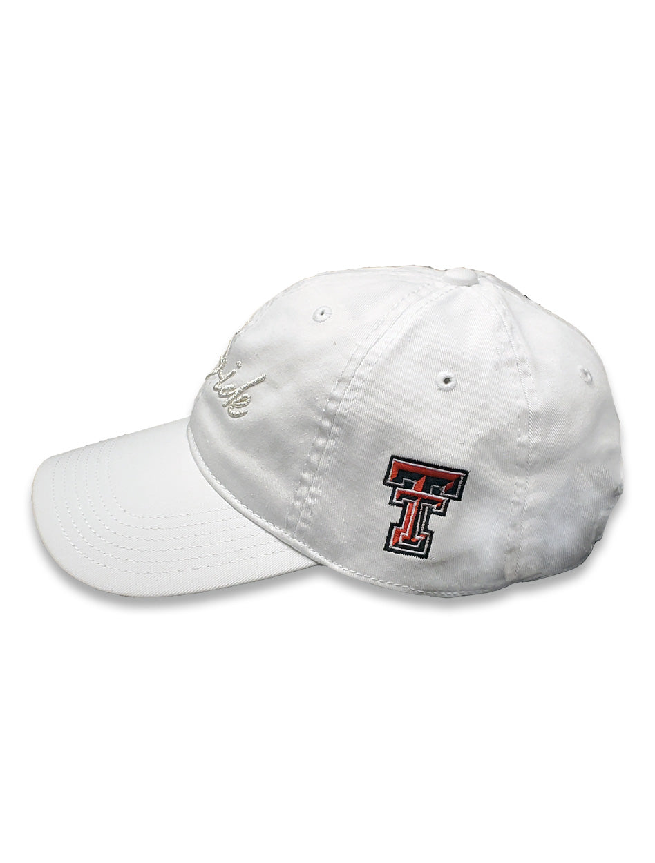 Legacy Texas Tech Double T "Metallic Silver" Bride Adj. Cap