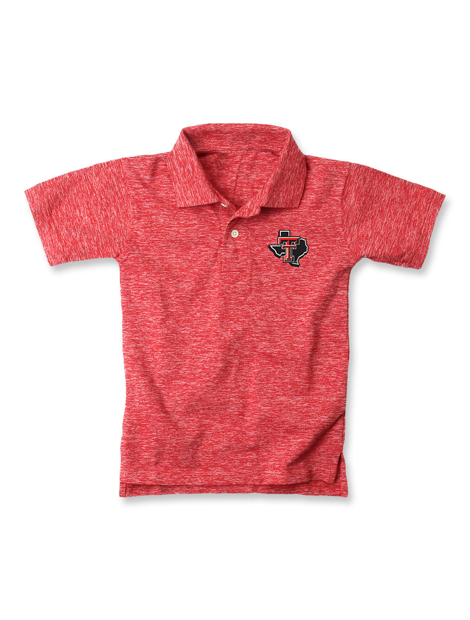 Texas Tech Heathered Pride TODDLER Polo