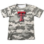 Texas Tech Double T on Tonal Camo YOUTH Tee