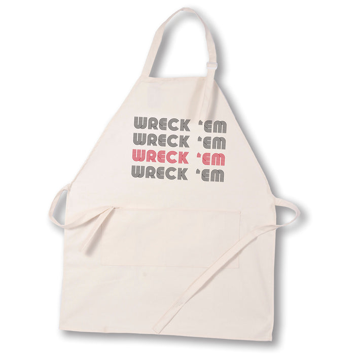 Texas Tech Wreck'em Tech "Retro " Canvas Apron