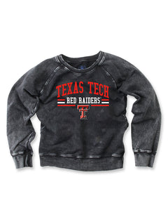 Texas Tech Double T "Bar Tee" Raglan Fleece TODDLER Pullover