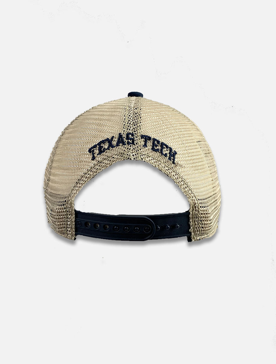 47 Brand Texas Tech Red Raiders OHT "Thrawler" American Flag Adjustable Cap