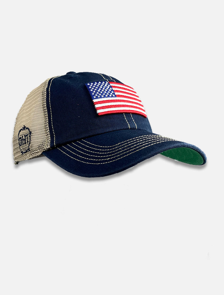 47 Brand Texas Tech Red Raiders OHT "Thrawler" American Flag Adjustable Cap