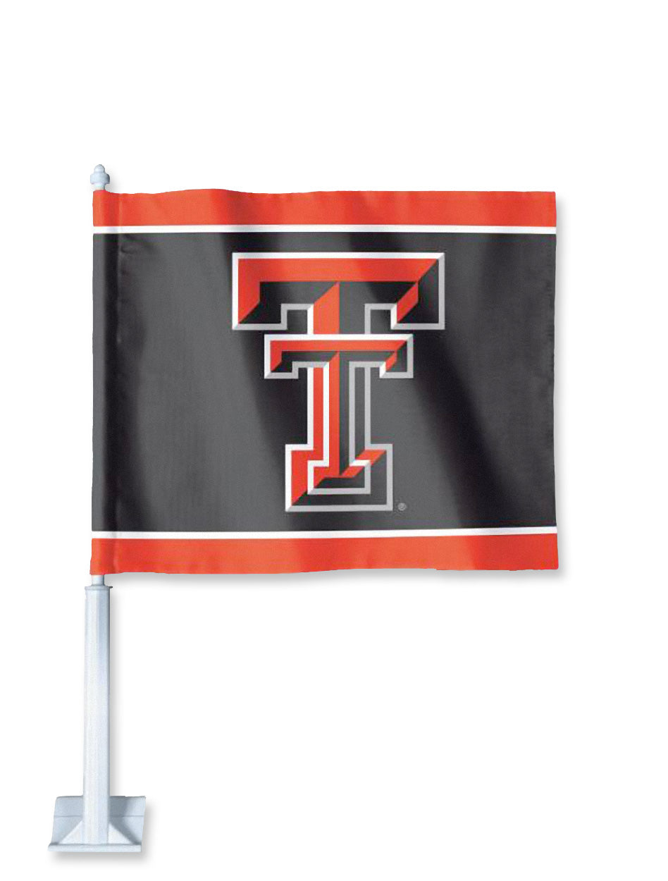 Texas Tech Double T Car Flag