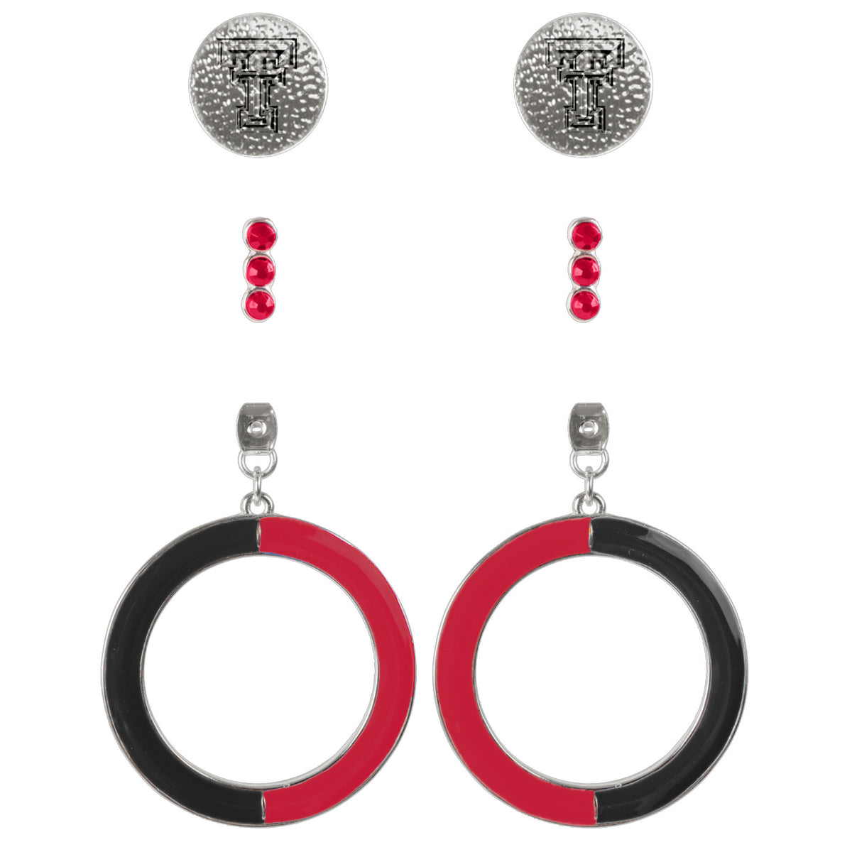 Emerson Street Double T- Multiple Earring sets