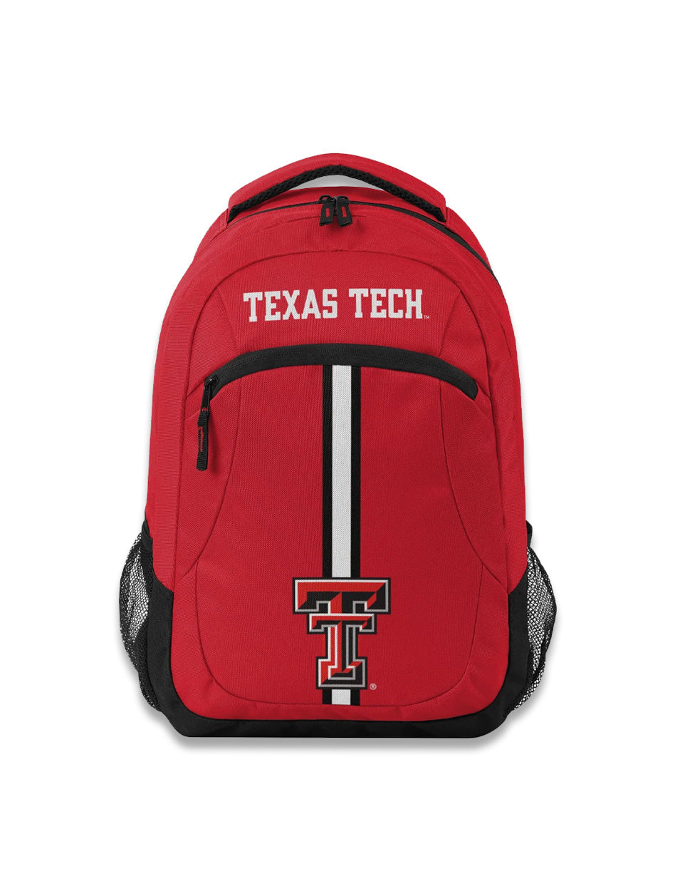 Texas Tech Double T "Action" School Color Blocked Backpack