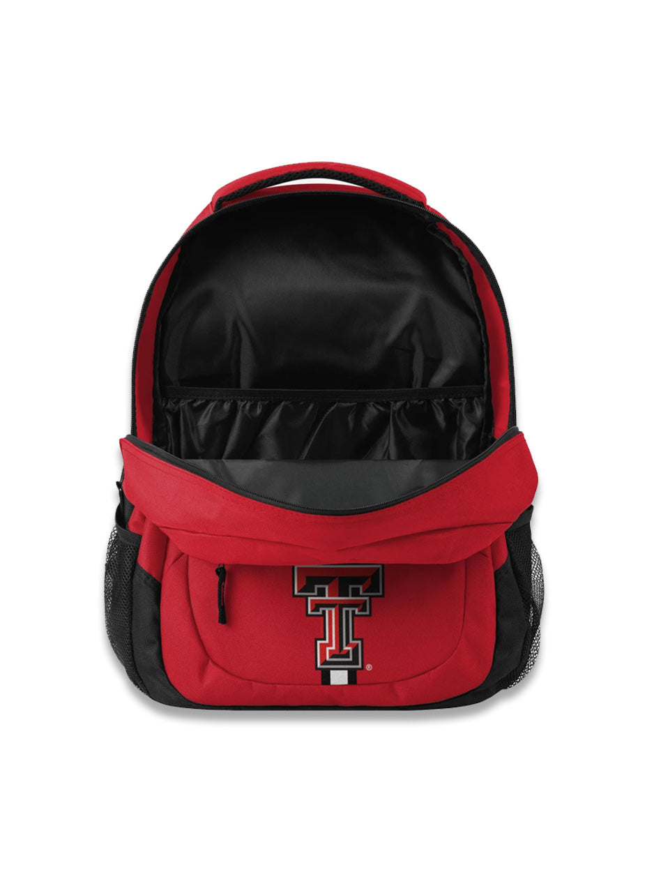 Texas Tech Double T "Action" School Color Blocked Backpack