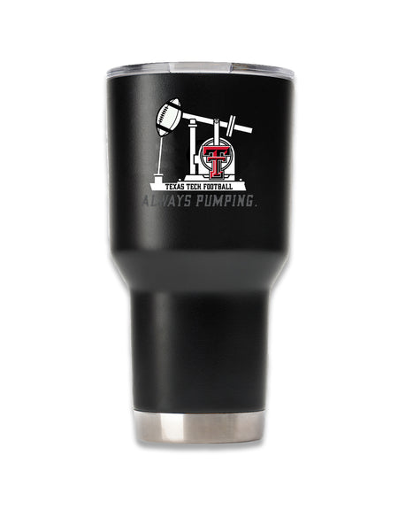 Texas Tech "Always Pumping" Double Walled Travel Tumbler 30oz