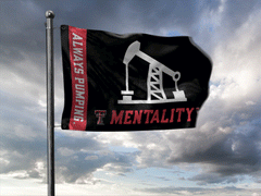 Texas Tech "Always Pumping" 3'x5' Black Deluxe Flag