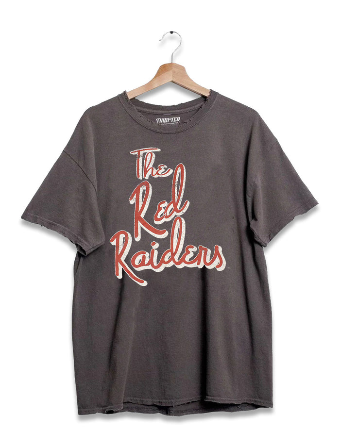 Texas Tech "Beverly" Thrifted Short Sleeve T-shirt