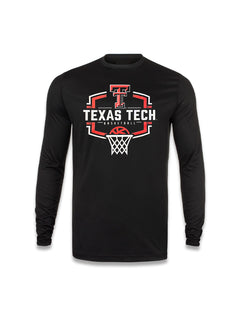 Texas Tech "Buzzer Beater" YOUTH Long Sleeve Performance T-Shirt