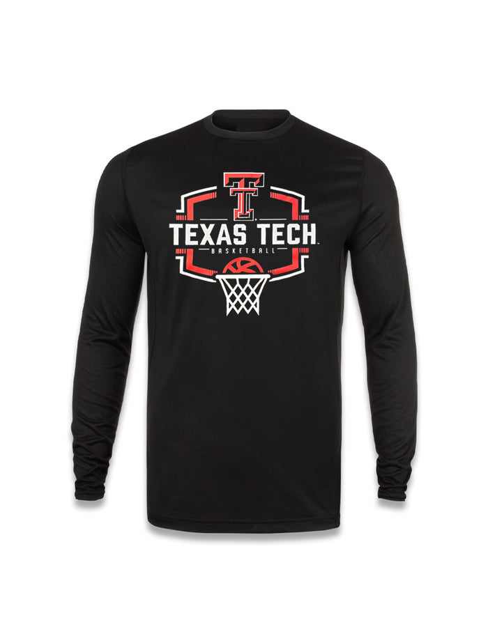 Texas Tech "Buzzer Beater" YOUTH Long Sleeve Performance T-Shirt