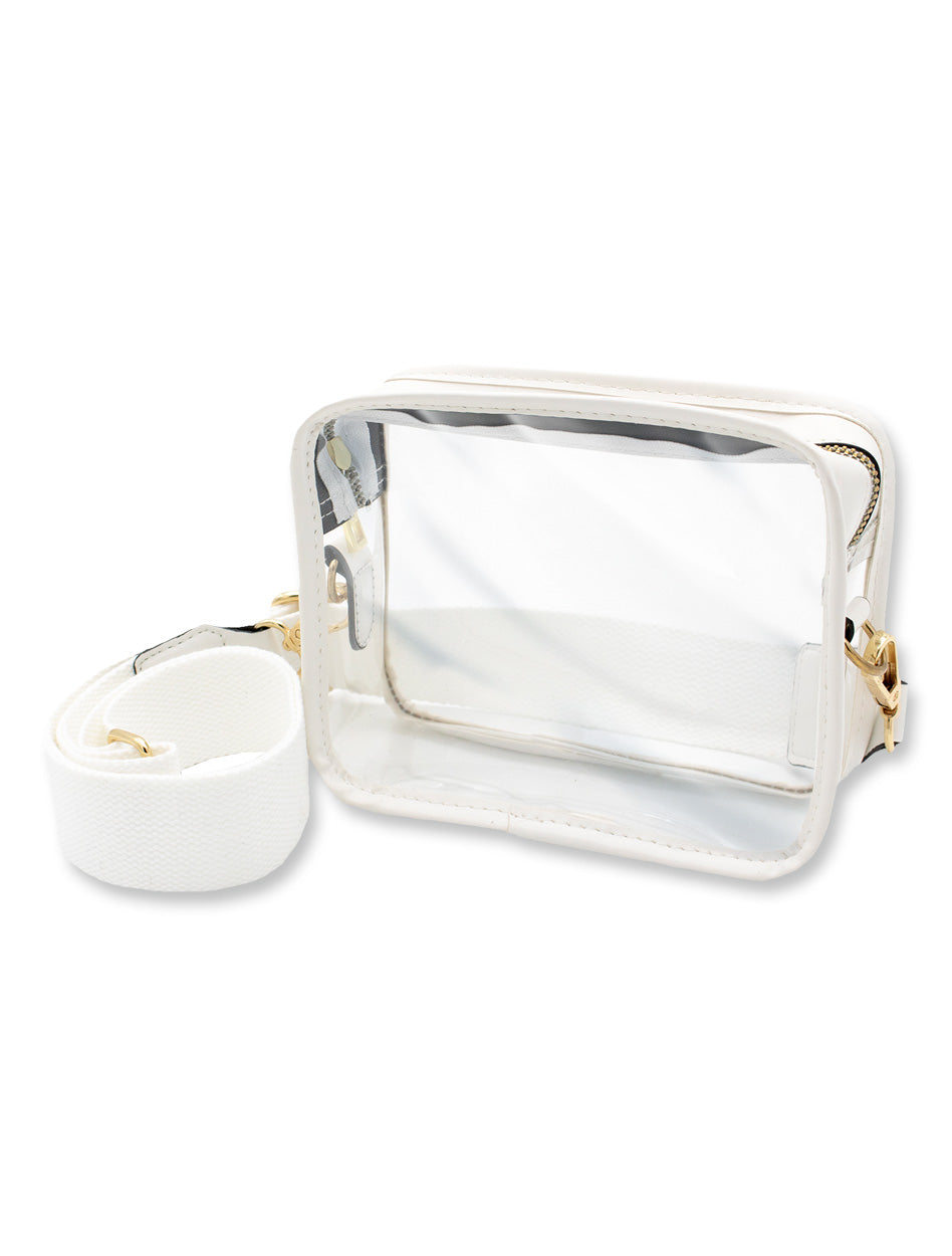 Texas Tech "Structured Camera" Stadium Approved Clear Crossbody Purse