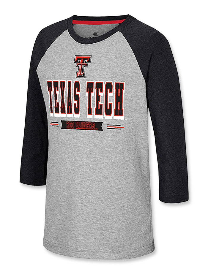 Arena Texas Tech "Pops" YOUTH 3/4 Sleeve Raglan T-Shirt