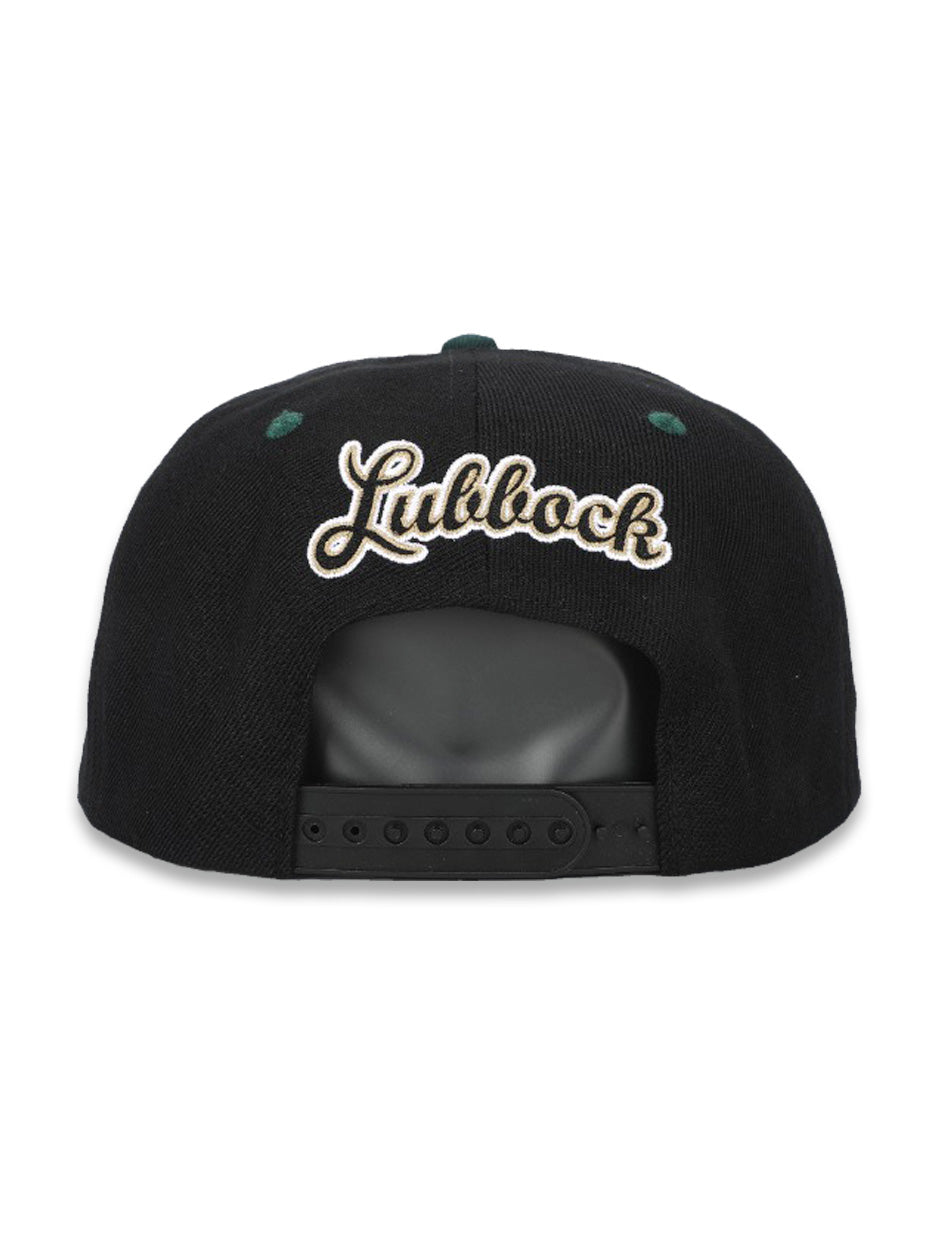 Lubbock Crickets Official "On The Field" Baseball Snapback Cap