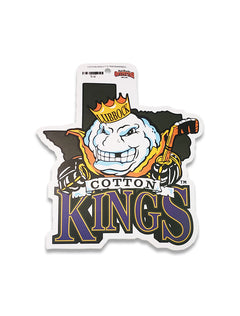 Lubbock Cotton Kings Hockey Vinyl Decal