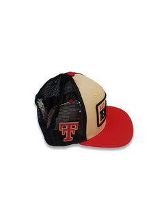 Zephyr Texas Tech Patch and Vault Double T KIDS "DMV" Snapback Flatbill Cap