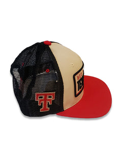 Zephyr Texas Tech Patch and Vault Double T "DMV" Snapback Flatbill Cap