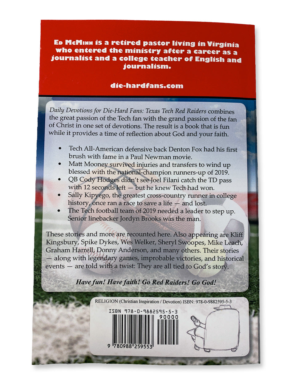 Texas Tech Red Raiders Book - Daily Devotions for Die-Hard Fans