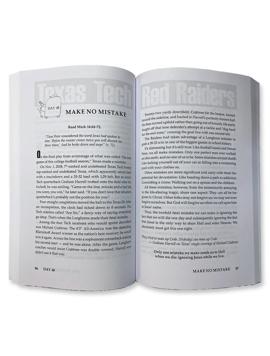Texas Tech Red Raiders Book - Daily Devotions for Die-Hard Fans
